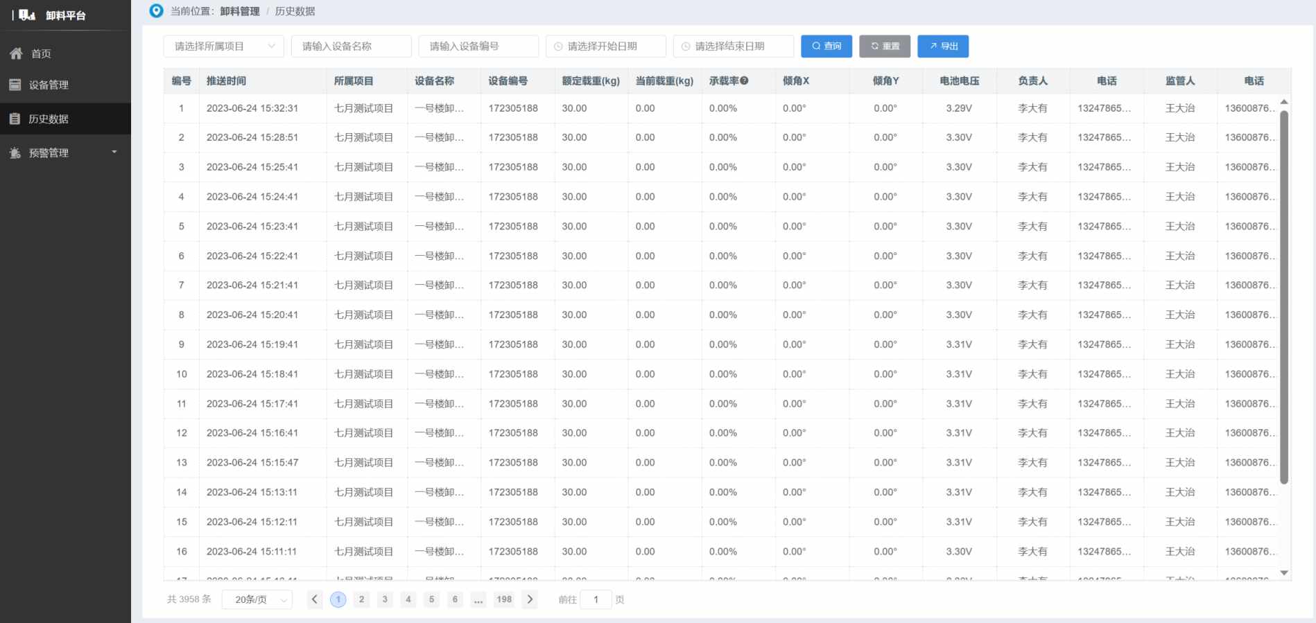 陜西知行華智：工地卸料平臺管理系統有什么功能優勢？